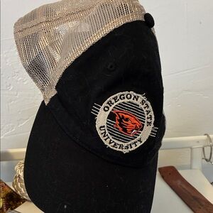 Oregon State University Black and Tan Cap